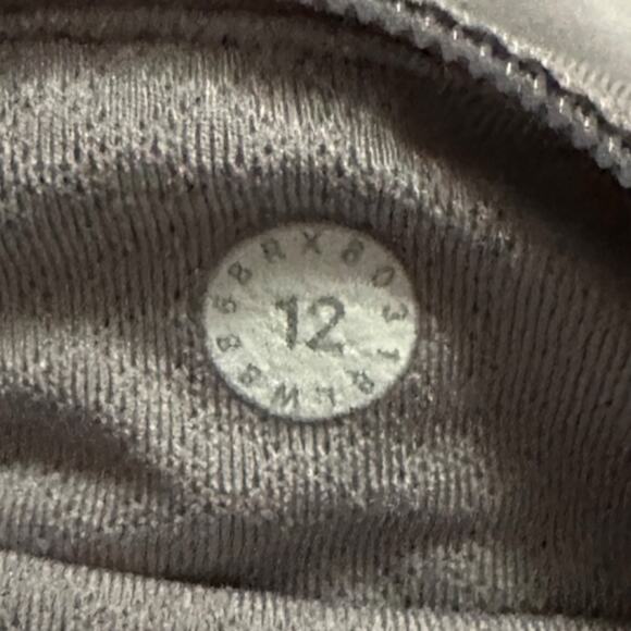 Lululemon Women Dark Chrome Gray Pace Rival Skirt 4-way Stretch 13” Skort 12 Reg - Picture 5 of 10